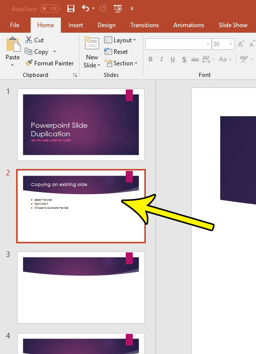 How to Duplicate a Slide in Powerpoint 2016 Live2Tech