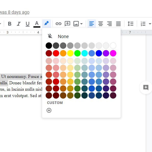 How to Highlight in Google Docs Live2Tech