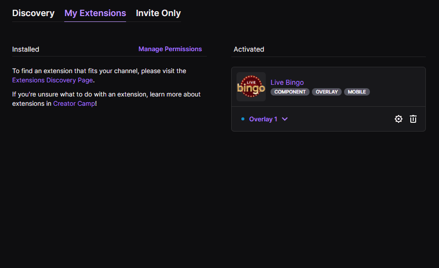 How to host a Bingo on your Twitch channel Live Bingo