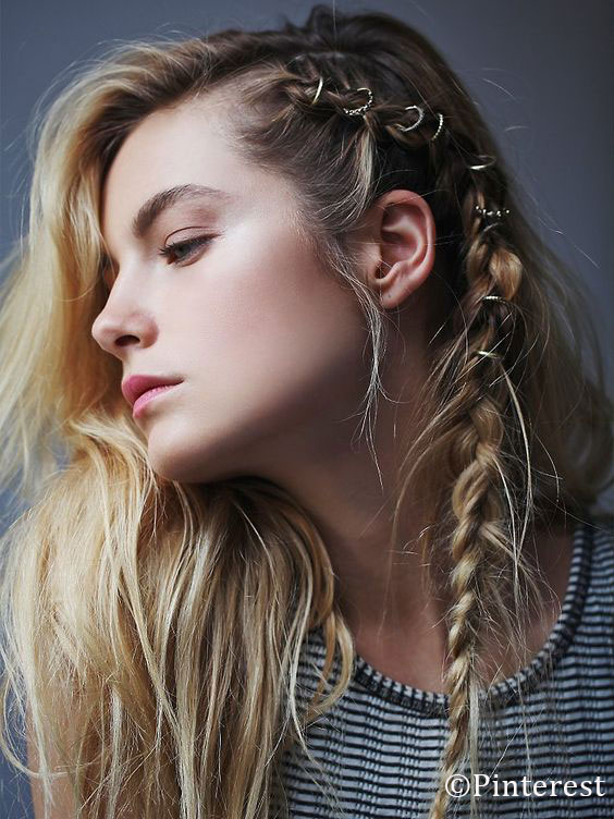 New hair trend Hair Rings!