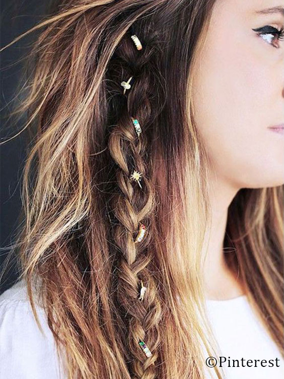 New hair trend Hair Rings!