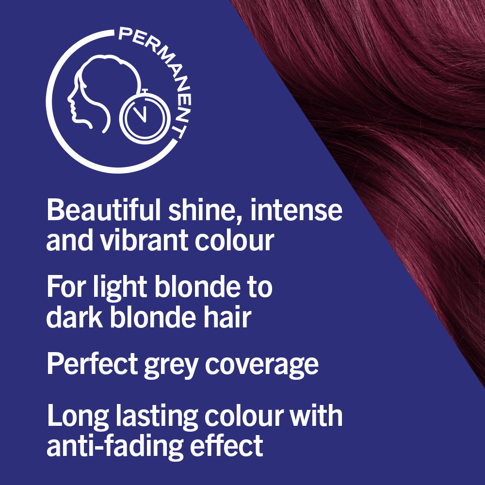 044 BERRY RED Hair Dye by LIVE