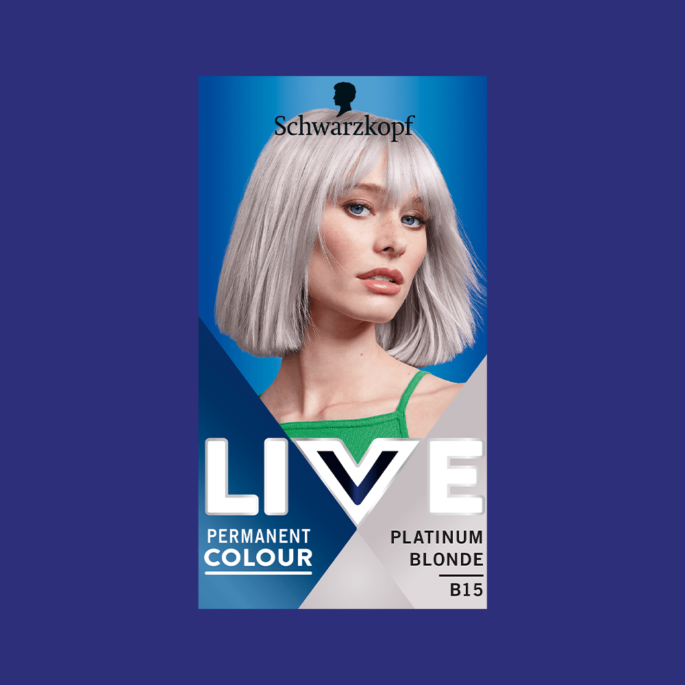 B15 PLATINUM BLONDE Hair Dye by LIVE