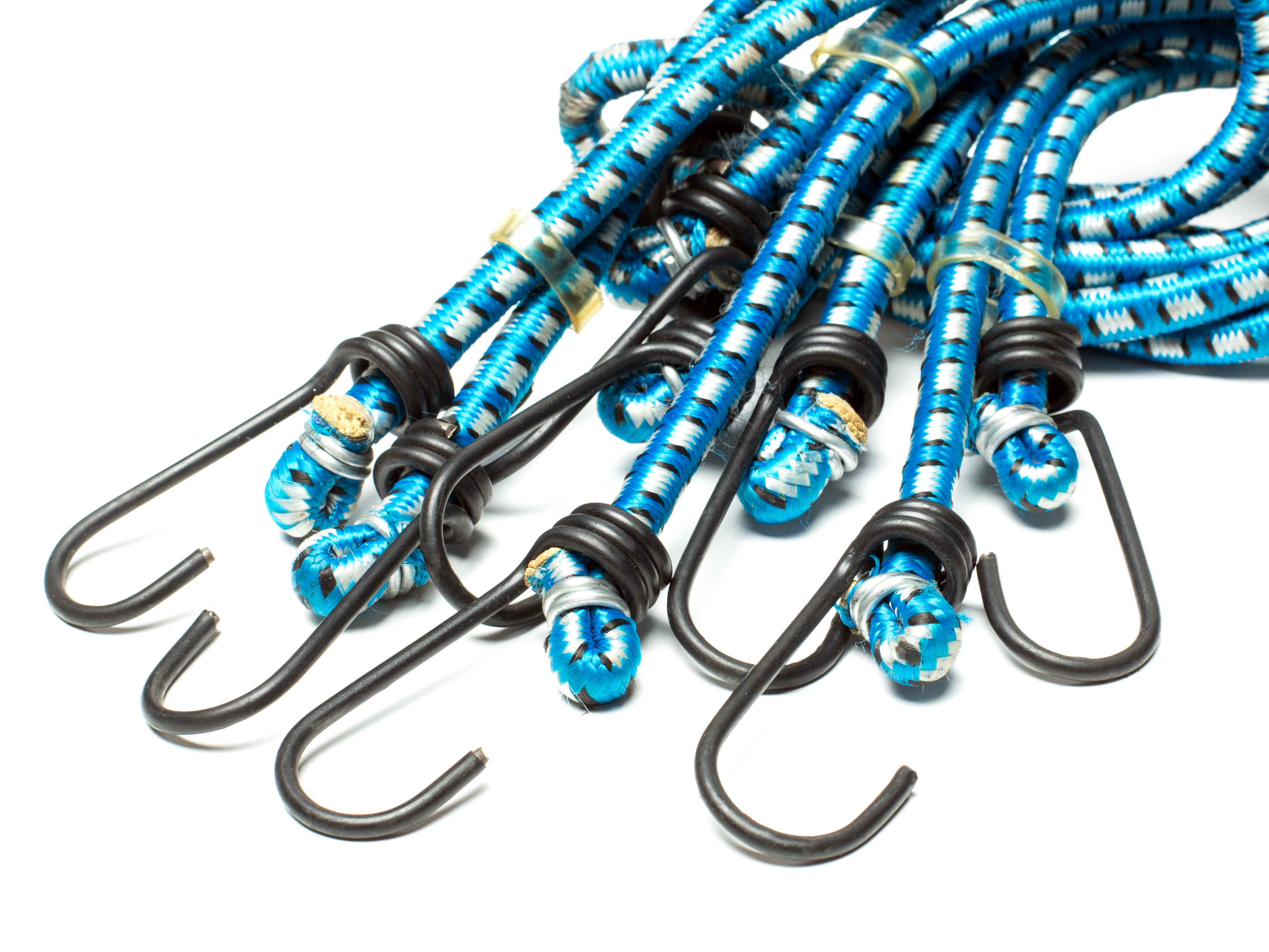 Blue elastic bungee cords Crystal Valley