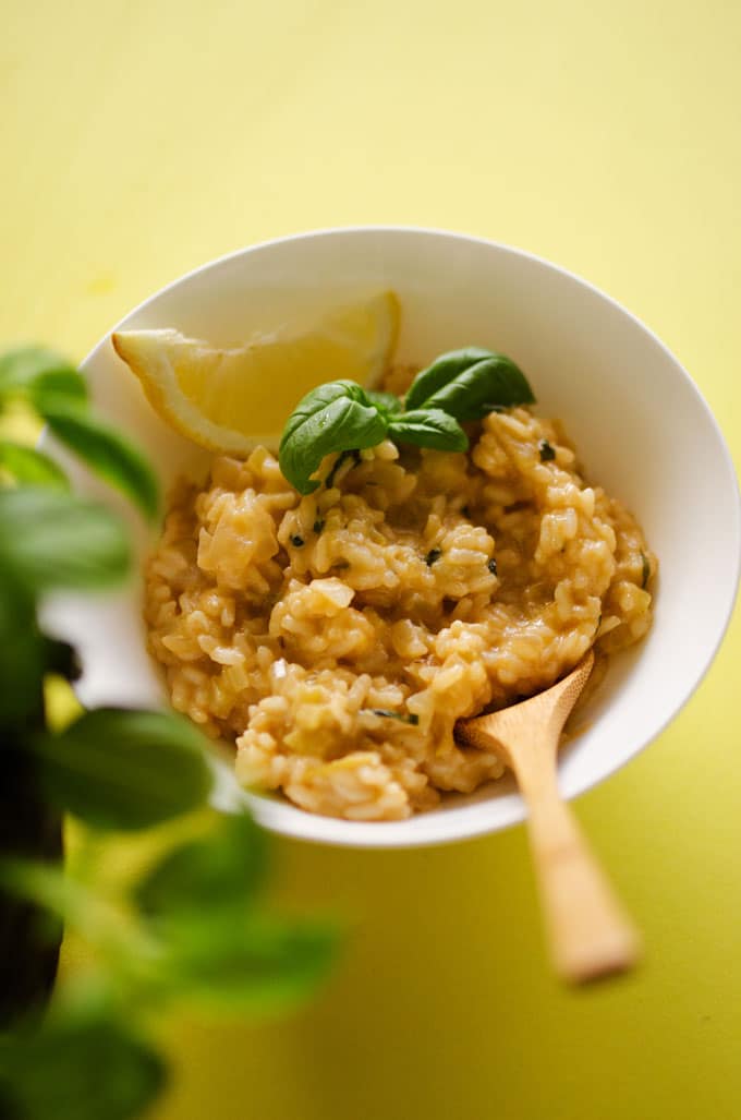 Lemon Basil Risotto (under 30 minutes) Live Eat Learn