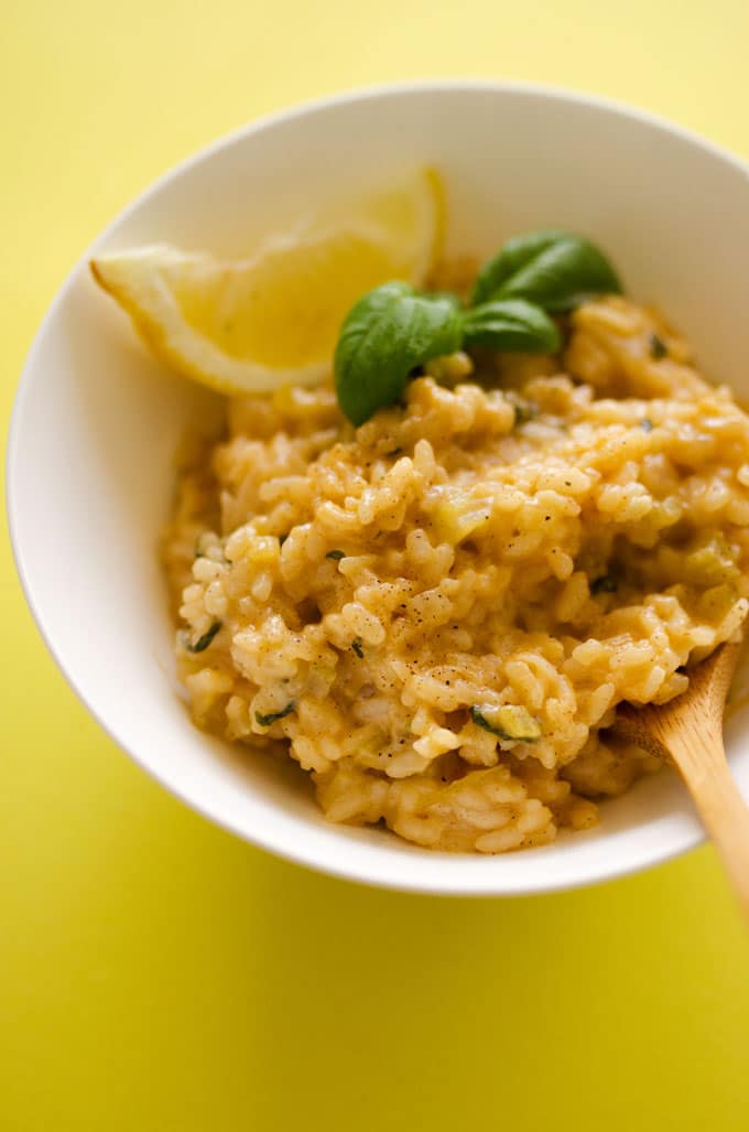 Lemon Basil Risotto Picture Live Eat Learn
