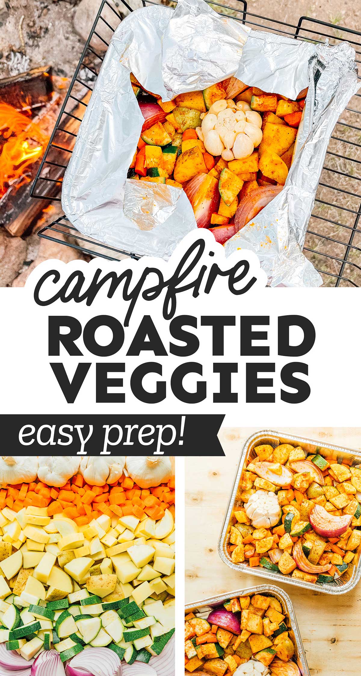 Campfire Veggies (Cooked Over The Fire!) Live Eat Learn