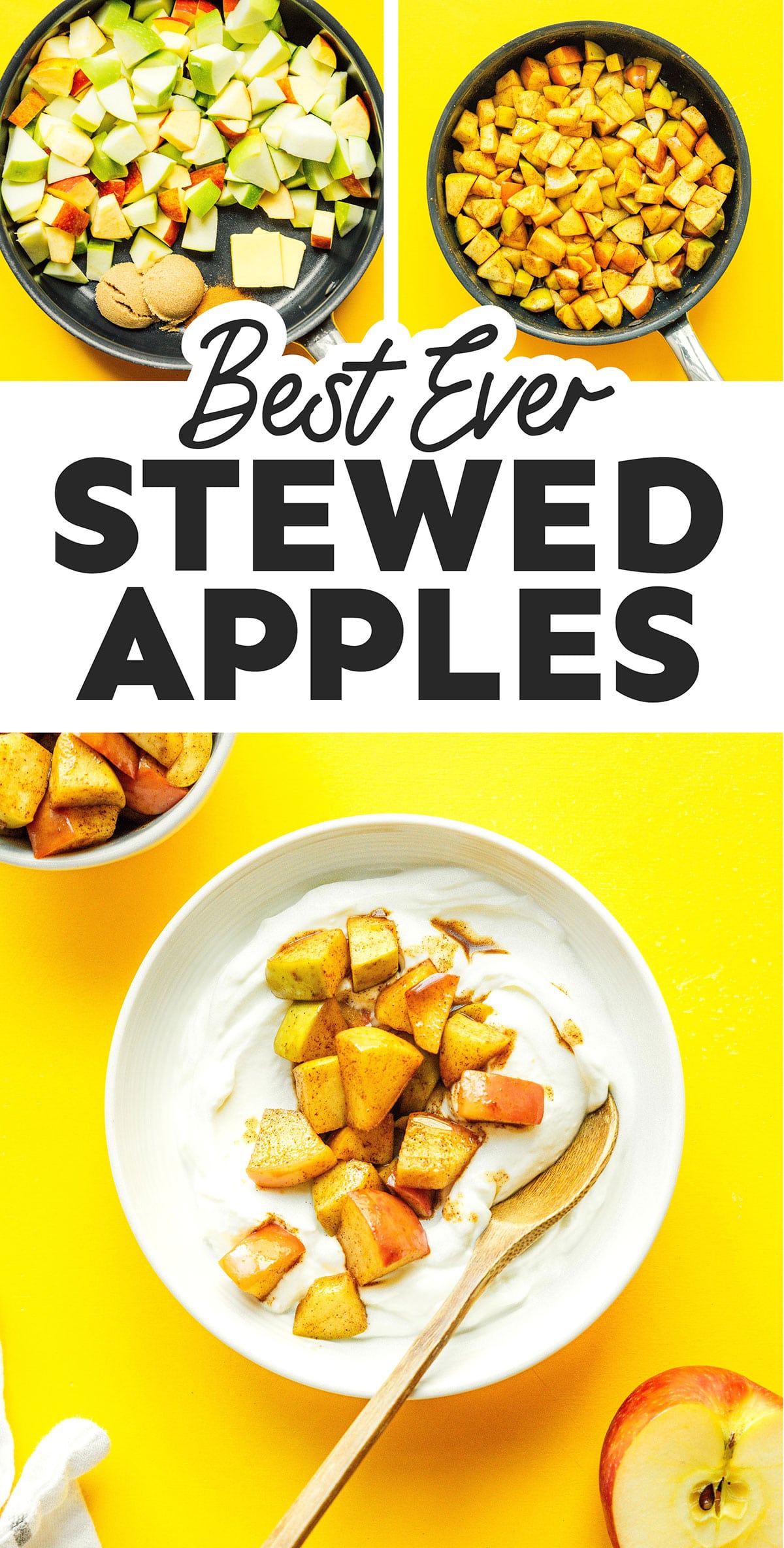 Easy Stewed Apples (Ready in 15 Minutes) Live Eat Learn