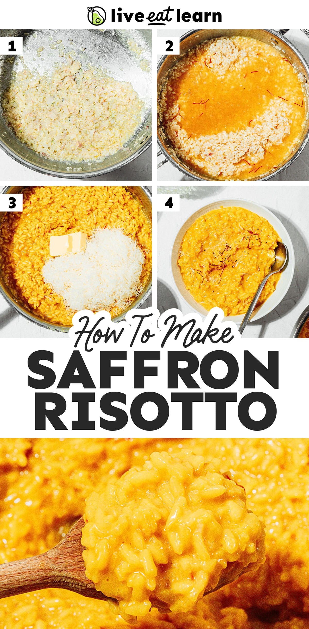 Creamy Saffron Risotto Risotto Alla Milanese Live Eat Learn