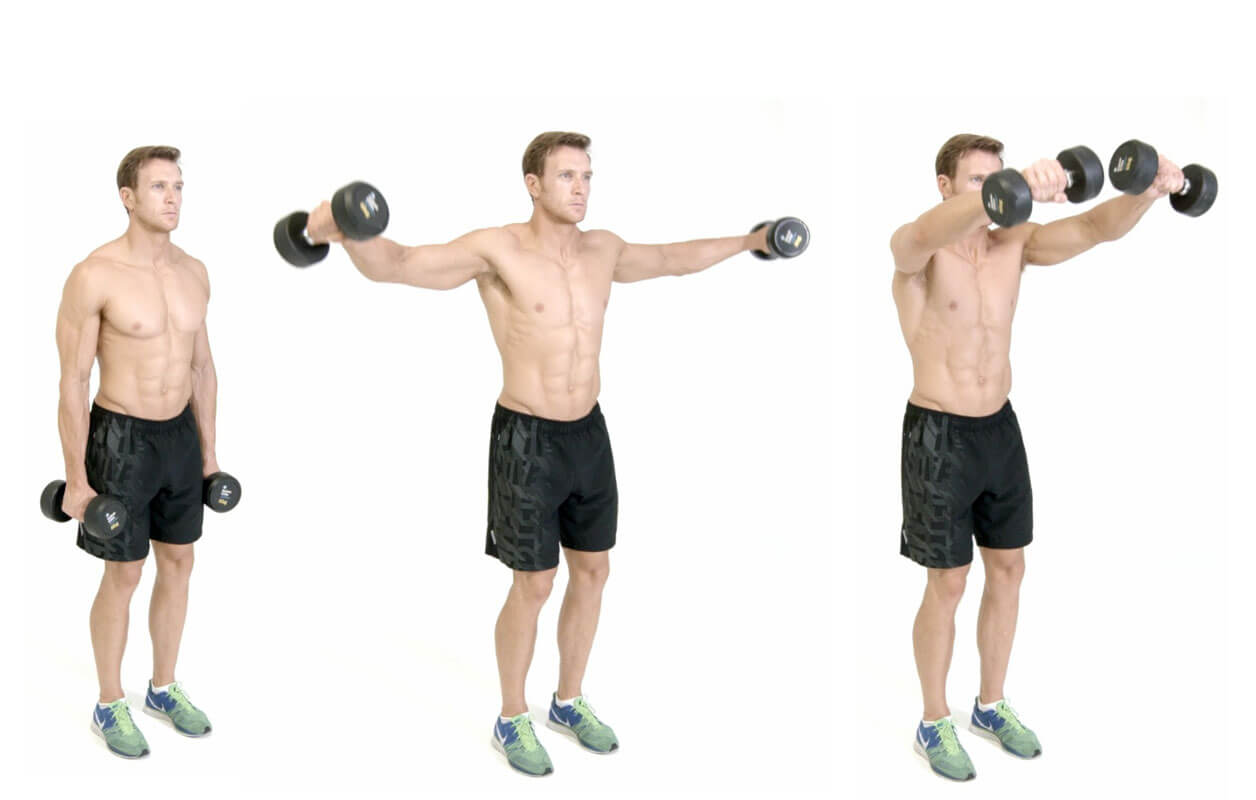 Dumbbell Lateral Raise / Dumbbell Seated Rear Lateral Raise Fit