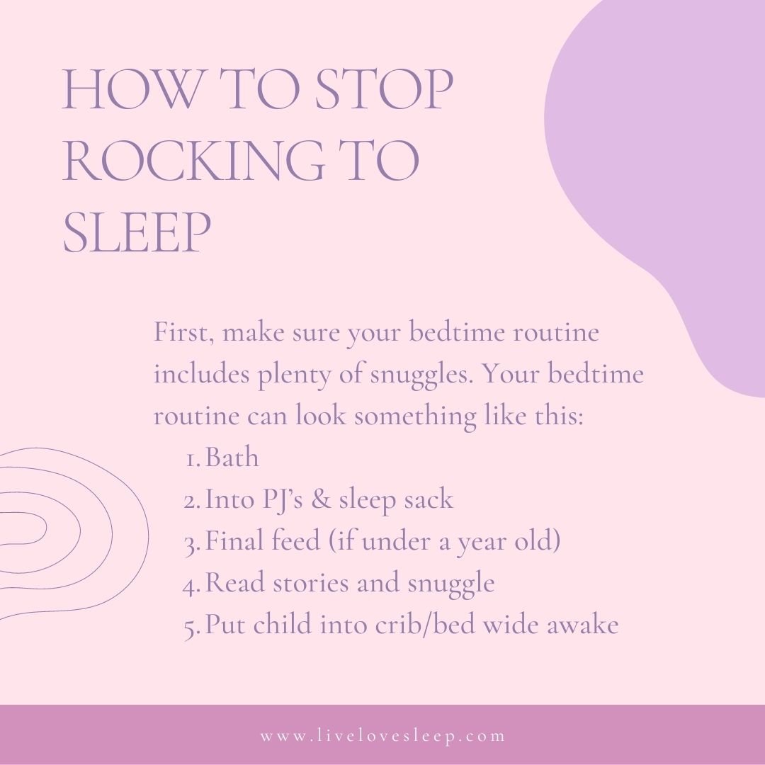 How to Wean Baby From Being Rocked to Sleep Live Love Sleep