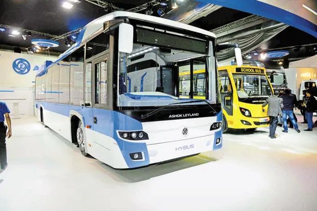 Ashok Leyland unveils first MadeinIndia electric bus Livemint