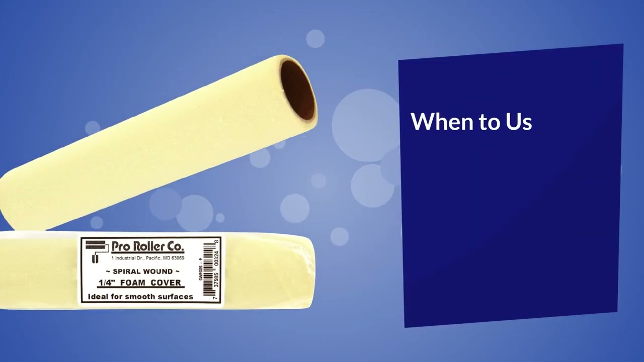 How and When to Use A Foam Paint Roller Cover Livemotion
