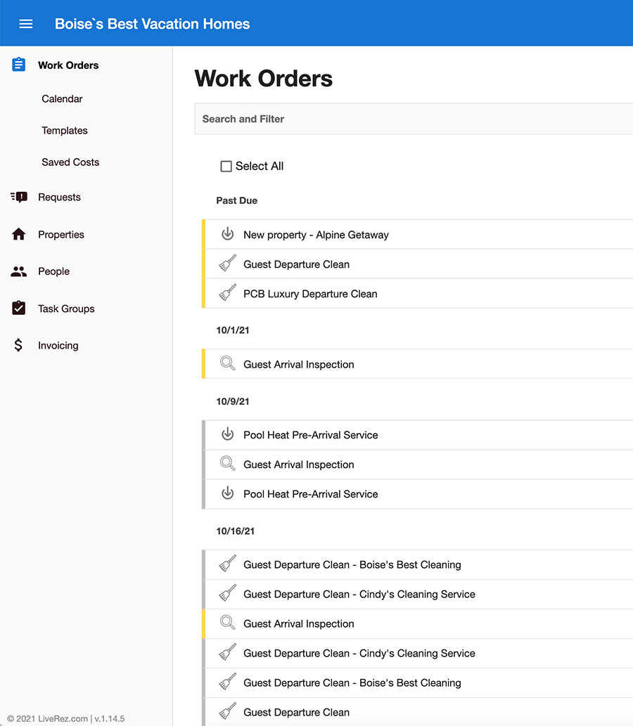 Features Vacation Rental Software & Websites LiveRez