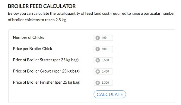 [FREE] Simple Broiler Feed Calculator
