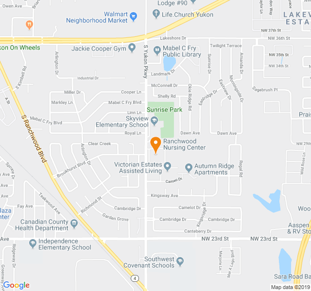 Ranchwood Nursing Center, Retirement home, Yukon, OK, Senior Living