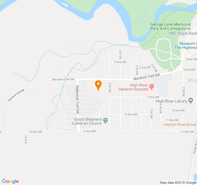 High River Alberta Canada Map Foothills Foundation, Retirement home, High River, AB, Senior Living