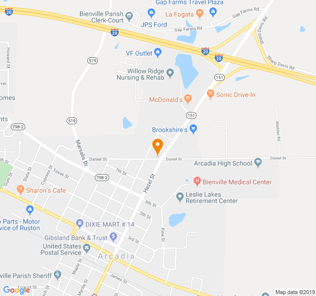 Arcadia Manor Nursing Home, Retirement home, Arcadia, LA, Senior Living