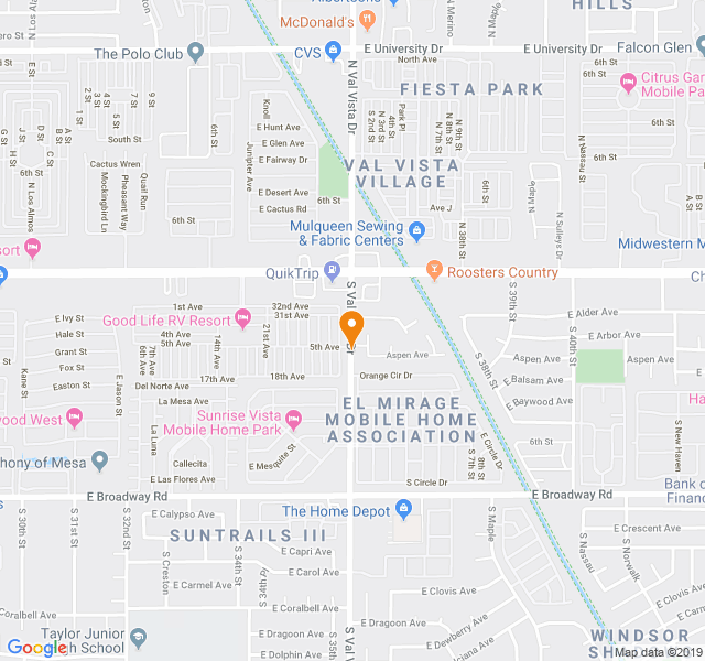 El Mirage Mobile Home Park, Retirement home, Mesa, AZ, Senior Living