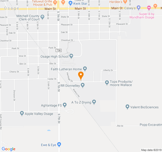 Evergreen Senior Living, Retirement home, Osage, IA, Senior Living