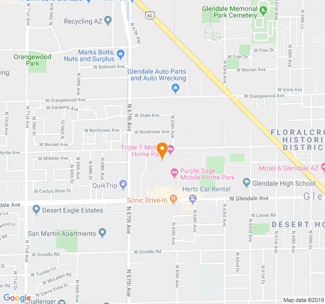 Triple T Mobile Home Park, Retirement home, Glendale, AZ, Senior Living