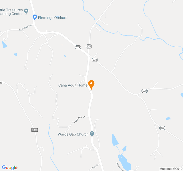 Cana Adult Home, Retirement home, Cana, VA, Senior Living Housing Care