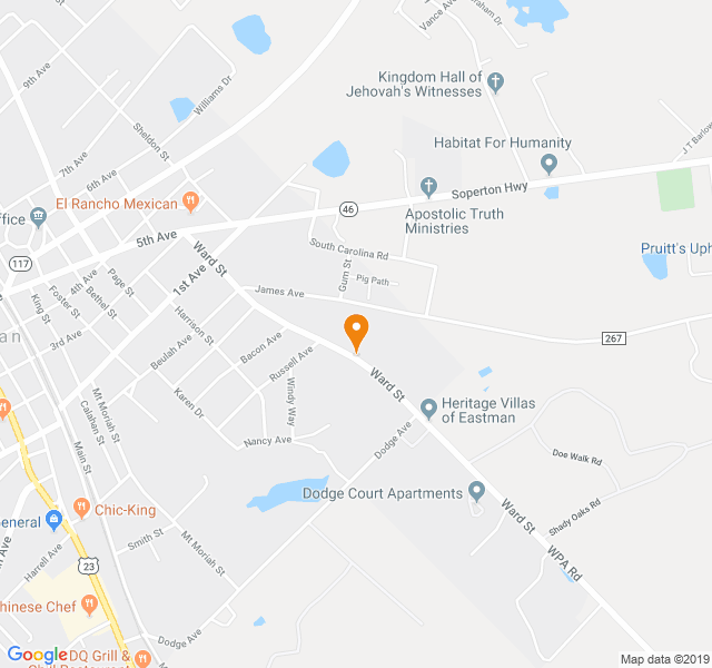 Dodge Court Apartments, Retirement home, Eastman, GA, Senior Living