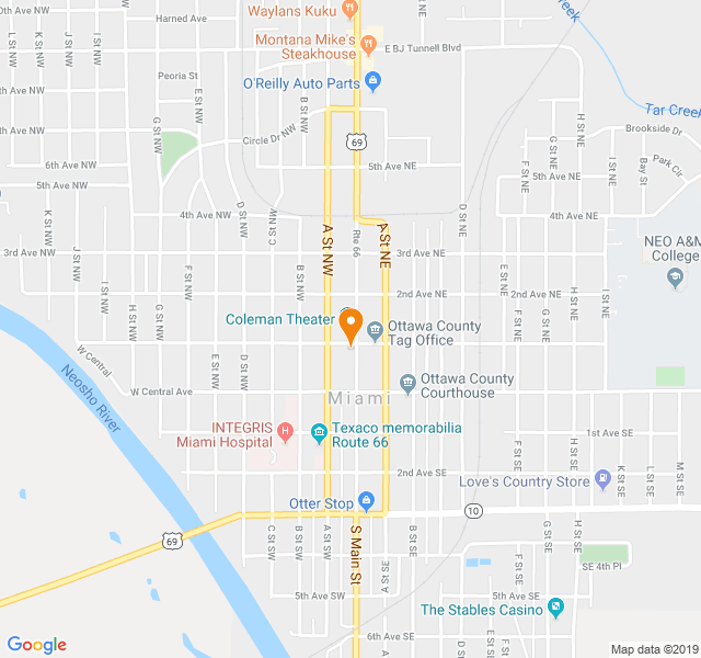 Map Of Miami Oklahoma Miami Towers, Retirement home, Miami, OK, Senior Living Housing Care