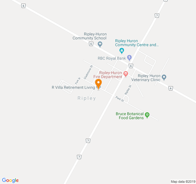 R Villa Retirement Living, Retirement home, Ripley, ON, Senior Living