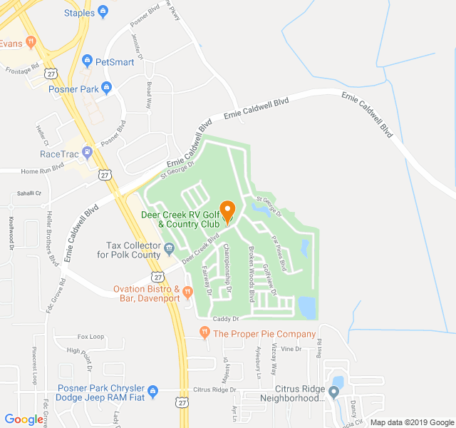 Deer Creek RV Golf Resort, Retirement home, Davenport, FL, Senior