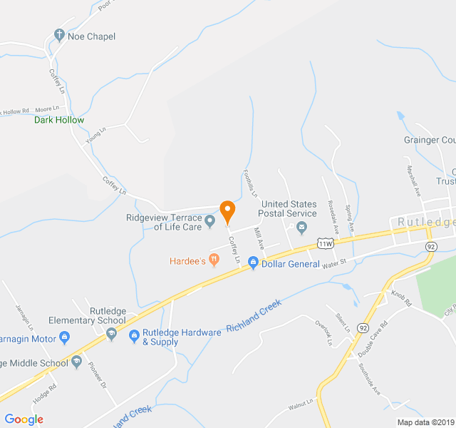 Ridgeview Terrace Nursing Center, Retirement home, Rutledge, TN, Senior