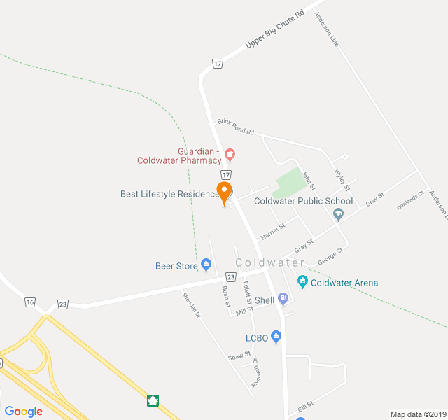 Coldwater Ontario Canada Map The Best Lifestyle Residence, Retirement home, Coldwater, ON, Senior