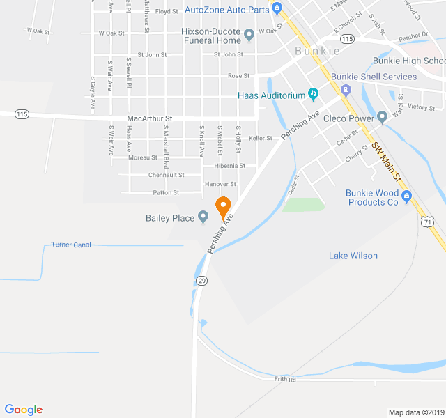 Bailey House, Retirement home, Bunkie, LA, Senior Living Housing Care