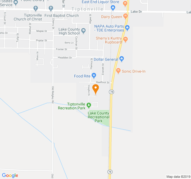 Colonial House Apartments, Retirement home, Tiptonville, TN, Senior