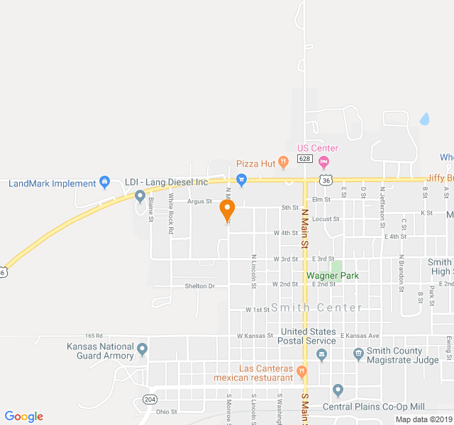 Smith Center Kansas Map Independent Living, Retirement home, Smith Center, KS, Senior Living