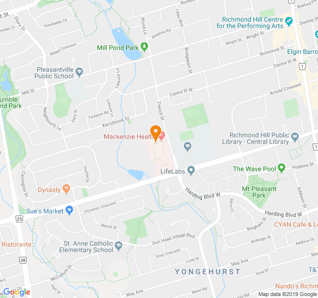 Richmond Hill, Ontario, Canada Lat Long