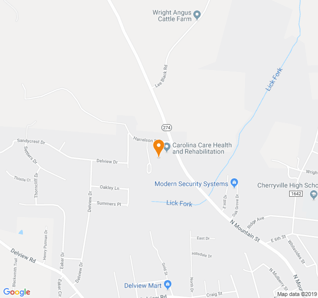 Carolina Care Center, Retirement home, Cherryville, NC, Senior Living