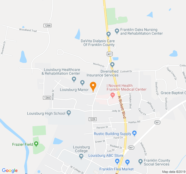 Louisburg Manor, Retirement home, Louisburg, NC, Senior Living Housing Care