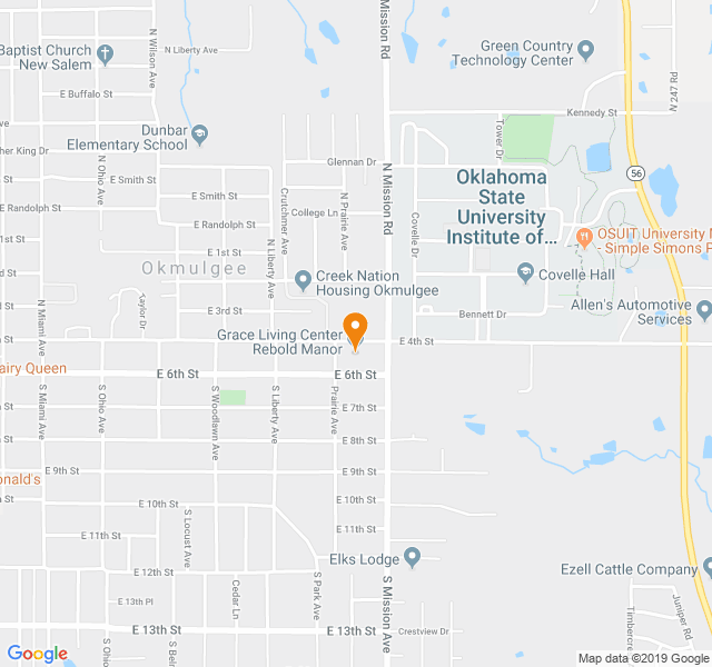 Rebold Manor, Retirement home, Okmulgee, OK, Senior Living Housing Care