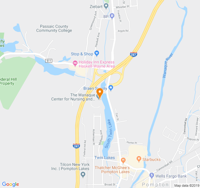 The Wanaque Center, Retirement home, Haskell, NJ, Senior Living Housing Care