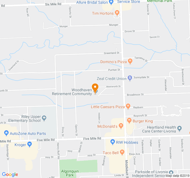 Woodhaven Retirement Community, Retirement home, Livonia, MI, Senior Living Housing Care