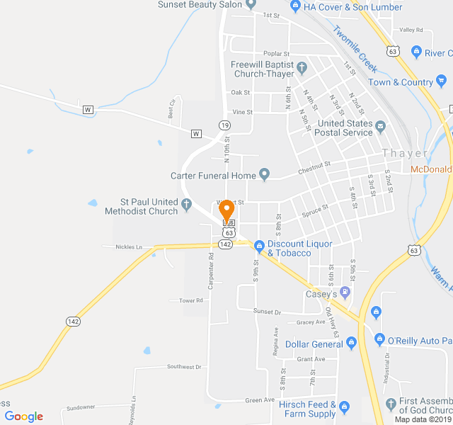 Shady Oaks Health Care, Retirement home, Thayer, MO, Senior Living