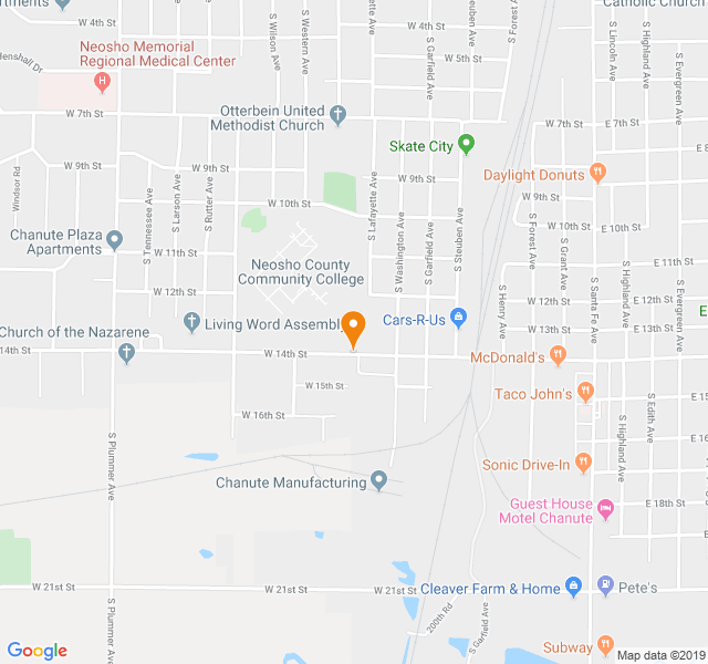 Hampton Apartments, Retirement home, Chanute, KS, Senior Living Housing