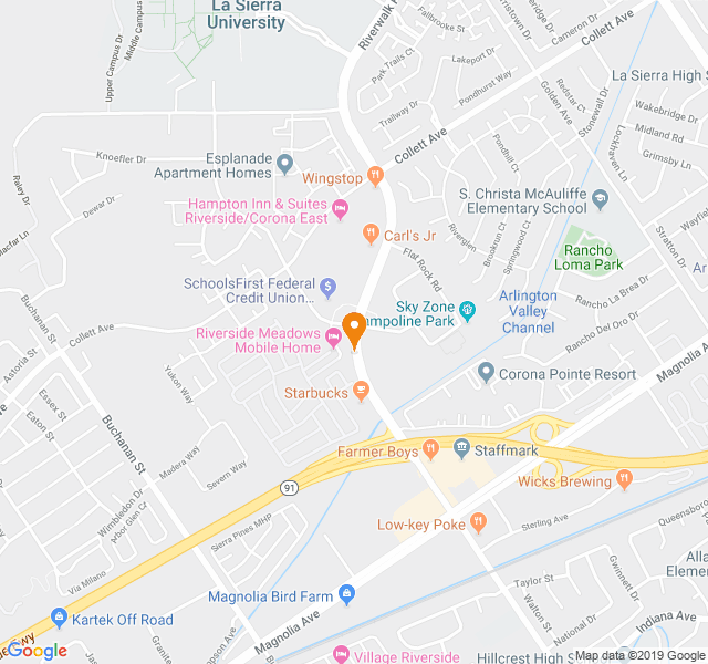 Meadows Mobile Home Park, Retirement home, Riverside, CA, Senior Living