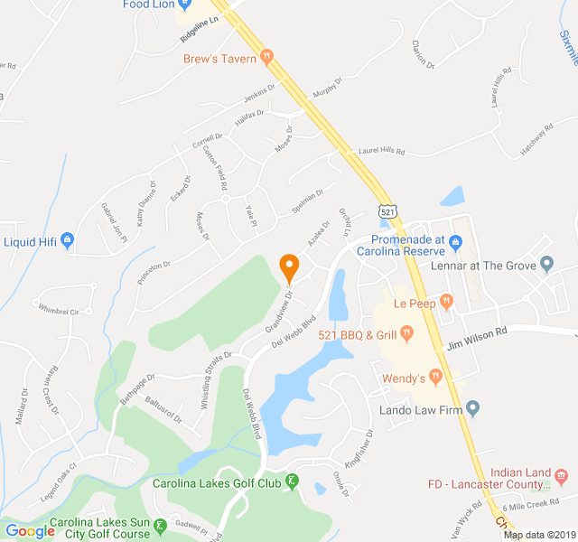 Sun City South Carolina Map Sun City Carolina Lakes, Retirement home, Fort Mill, SC, Senior Living