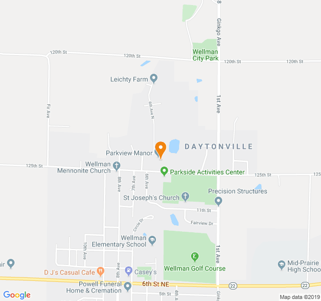 Parkview Estates, Retirement home, Wellman, IA, Senior Living Housing Care