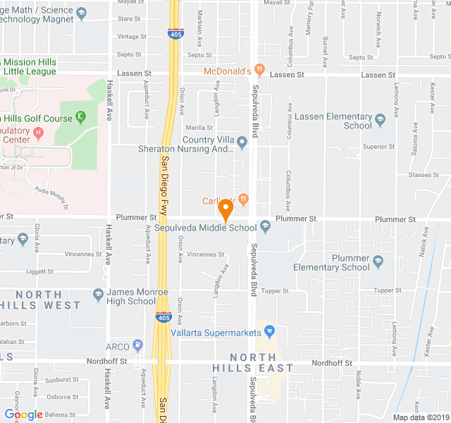 Plummer Village Apartments, Retirement home, Sepulveda, CA, Senior