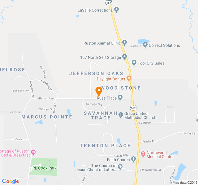 Russ House, Retirement home, Ruston, LA, Senior Living