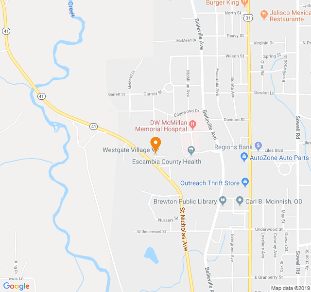 Westgate Village, Retirement home, Brewton, AL, Senior Living Housing Care