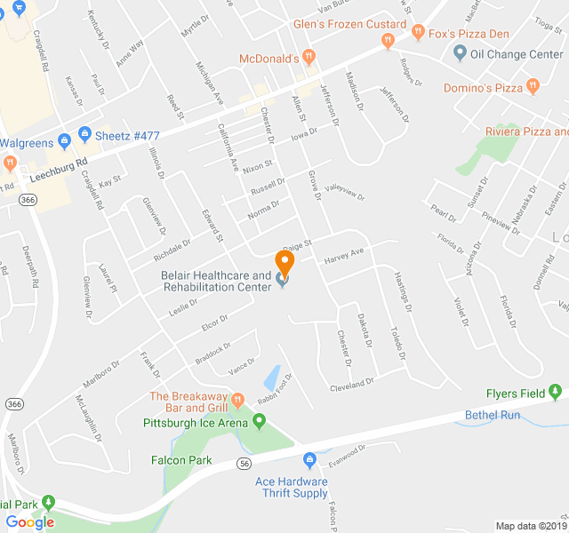 Belair Rehabilitation, Retirement home, Lower Burrell, PA, Senior